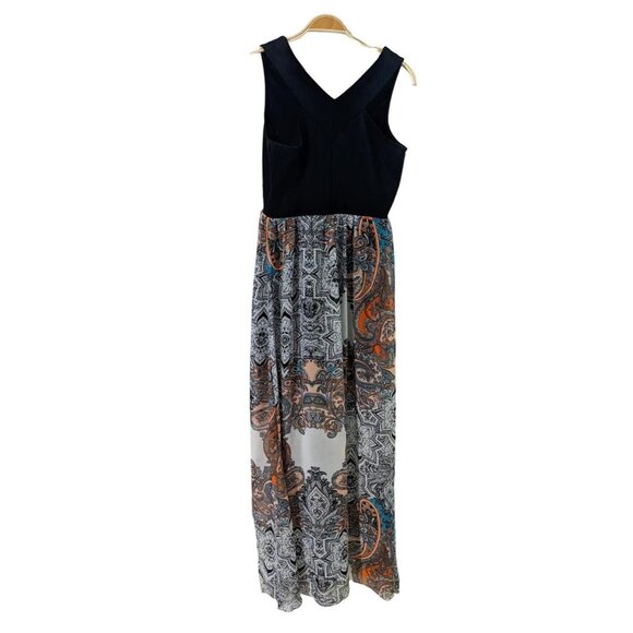 Boho Maxi Dress Sleeveless Black - Picture 2 of 8